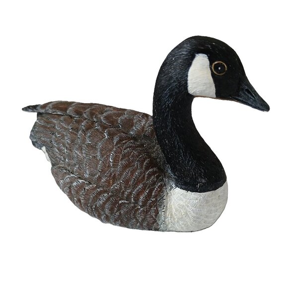 SUPER RARE! Vintage Marshland Collectibles Canada Goose Decoy Ornament Sculpture - Picture 1 of 6